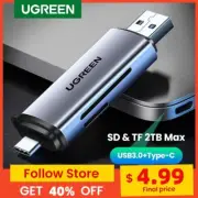 Card Reader Laptop Accessories Memory Sd Card Adapter Usb3.0&usb C To Sd Tf New