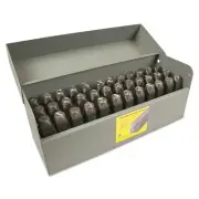 Standard Steel Hand Stamp Set, 1/4 in, Letter and Number Set C.H. Hanson C.H.