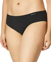 NWT! DKNY sz M Black Litewear Cut Hipster Seamless Anywhere Panty Underwear Y19