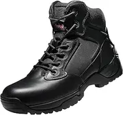 [NORTIV 8] Men's Military Tactical Work Boots Lightweight Motorcycle Combat Bootie