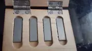 Precision Metric Slip Gauge Block Set 4pcs VERY RARE(hard alloy) USSR Top Grade!