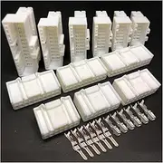 Car Connector Dj7142-2.2 Audio Navigation Harness Plug 14/16 / 18 / - 26 Pin Male/Female Butt Terminal Sheath CCWUTQF(18p,1sets)