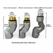 1inch Fuels Transfer Hose Swivels Connector for Fuels Nozzle Multi Plane Swivels