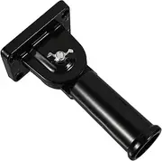 TOBBOMEY Flag Pole Bracket Adjustable Flagpole Holder for Use Black Base for Easy Installation and Display of and Windsock Flags