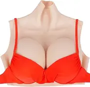 [GUIENRLEA] Fake boobs Silicone Breast Plate Faux Breast,for Small Breasts, Trans Cosplay, Mastectomy, Drag Queen Breast Plate…