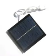 1W 5.5V 95 * 95MM solar panel solar charger can charge 3.7V-5V batteries