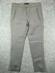 NWT Banana Republic Pants Womens 6 Gray Ankle Slim Addison Fit 31x29 Work