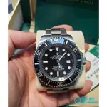 勞力士 126660 黑面 深海 水鬼王 ROLEX DEEPSEA