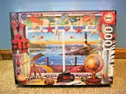EDUCA 1000 PIECE PUZZLE HARBOR LIFE *1 IN STOCK* NEW 2025 PUZZLE RARE! CHECK OUT