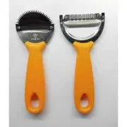 2 pcs Coconut Hand Grater Scraper shredder kitchen tools food y peeler food