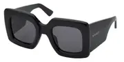 Nina Ricci SNR394 0700 Women’s Sunglasses Black Size 51