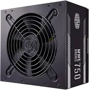 Cooler Master MWE 750W Bronze V2 Single 12V Rail 100V-240V Input Voltage Range 80Plus Bronze Non-Modular ATX V2.52 - Black - MPE-7501-ACAAB-AU