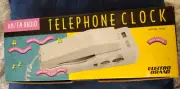 Electro Brand * AM/FM Radio Telephone Clock * Desk or Wall Mount * model 8036