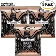 3-PACK Ernie Ball 2080 Paradigm Phosphor Bronze Acoustic Guitar Strings 10-50