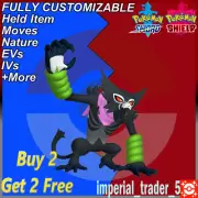 Pokémon Sword and Shield Dada Zarude W/ Best 6IV Customizable