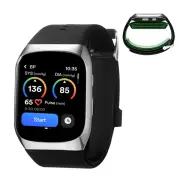 Doctor Med Blood Pressure Smartwatch - Advanced Health Monitoring on Your Wrist Silver