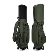 PGM GOLF Four Wheels Retractable Cover Travel Cart Bag QB152 Green