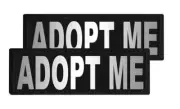 Removable Patches (2 Per Pack) - 1.5 x 4" ADOPT ME