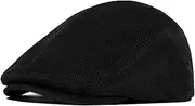 [GIBZ] Unisex Corduroy Flat Cap, Vintage and Warm Cotton Beret, Irish Newsboy Tweed Winter Hat