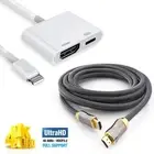 8 Pin to HDMI TV AV Adapter Cable for iPhone 14 13 12 Pro Max 6S 7 8 Plus XR XS