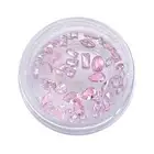 50Pcs Flatback Rhinestones Mini 3D Crystal Jewelry
