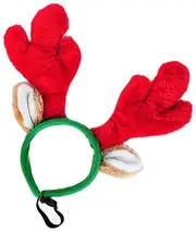 Holiday Christmas Reindeer Antlers for Dogs by ZippyPaws Large