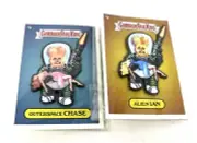 GARBAGE PAIL KIDS ATOMIC TOYBOX MARS ATTACKS OUTERSPACE CHASE ALIEN IAN PIN SET