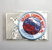 VINTAGE GRAND CANYON NATIONAL PARK ARIZONA SOUVENIR & TRAVEL COLLECTIBLE PATCH