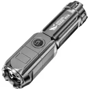 Zoomable XPE LED Torch Rechargeable Flashlight for Work and Outdoor Activities