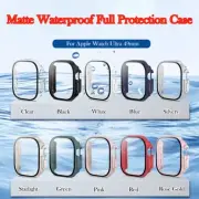 For Apple Watch Ultra 49mm Hard Bumper Full Silicone Cover Case Screen Protector
