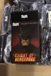 SSR SSC002 Batman KNIGHT OF VENGEANCE 2 Heads 1/12 Action Figure Model IN STOCK