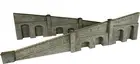 Metcalfe PO249 OO/HO Gauge Tapered End Wall - Stone Card Kit