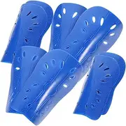 MOBUTOFU 4 Pair Football Shin Guards Boys and Girls Soccer Calf Protector Shin Pad Insert for Training