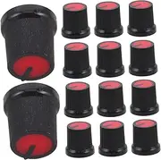 LOLIPPYY Replacement Volume Knobs for Electric Guitar and Bass 50pcs Plastic Bass Volume Knobs Blossom Design for 6mm Wh148 Potentiometer