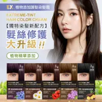 在飛比找momo購物網優惠-【SOFEI 舒妃】EX PLUS 植物護髮染髮霜(自然黑/