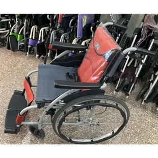 康揚輪椅-舒弧105(附透氣防霉抗菌坐背墊）