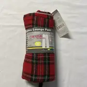 Carnival Intimates Women's Medium Red/Green Plaid Pajama Pants - NWT