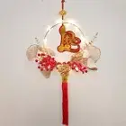 Red Hanging Decorative Garland Door Decoration