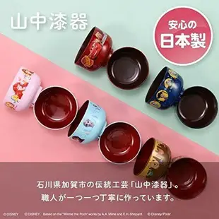 現貨 日本製 兒童迪士尼抗菌碗 耐熱碗 山中漆器 卡通餐具 兒童餐具 味增湯碗 兒童碗 湯碗 碗 日式碗 -富士通販