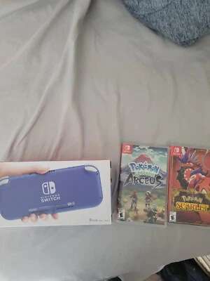 Nintendo Switch Lite With Games