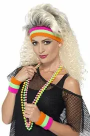 Smiffys Womens 1980s Party Princess Kit