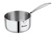 Bergner Argent Stainless Steel Saucepan Milkpan, 16 cm, 1.7 Ltr- Free Delivery