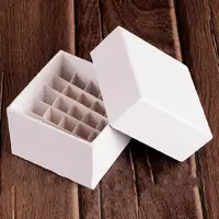 在飛比找蝦皮購物優惠-25格紙質冷凍盒 2ml凍存管盒 1.8ml冷凍紙盒1.5m