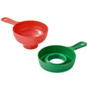 Funnel For Wide Mouth Bottle Canning Funnel Kitchen Filling Liquid Dry Food Tool
