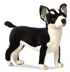 Hansa Chihuahua 27 Plush Doll Black/White 190472 Real Design Animal Stuffed NEW