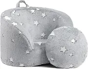 ALIMORDEN Snug-Arch Toddler Couch, Comfy Foam Baby Chair, Ergonomic Toddler Chair with a Snug Embrace Design for Boys and Girls