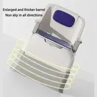 Bedside Commode Toilet With Detachable Armrests Portable Moible Odorless Sof BYS
