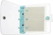 Ipetboom Mini Scrapbook Loose-leaf Binder Pocket Binder Cover Notepad Small Notebook for Travel