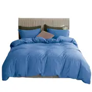 Ocean Luxury Quilt Doona Duvet Cover And Pillowcases Set Reversible Bedding Set