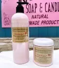 PINK SUGAR *Type Goat Milk Honey Hand Body Cream OR Lotion Optional Soap NOOPY'S
